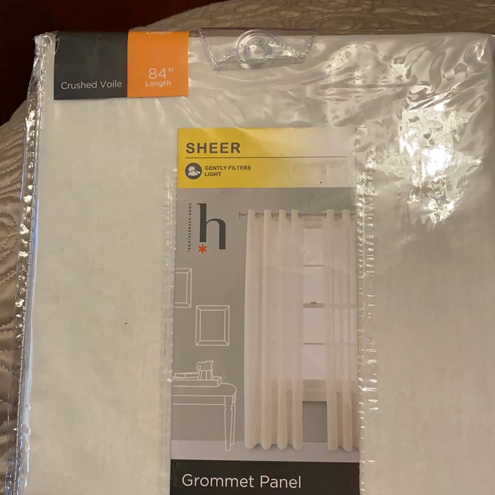 Home Expressions grommet style sheers